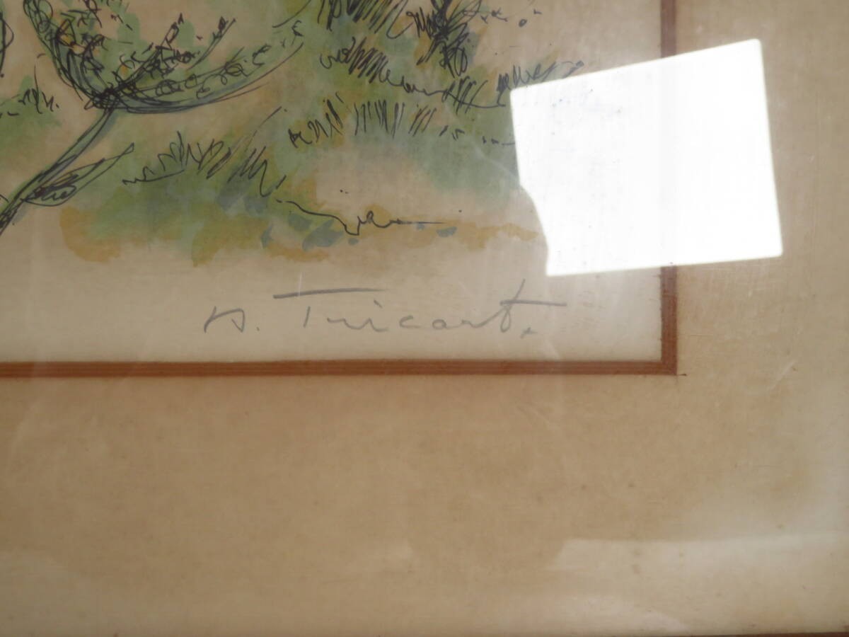 Daniel Tricart French Countryside Hand-Signed Limited Edition Lithograph 33/20