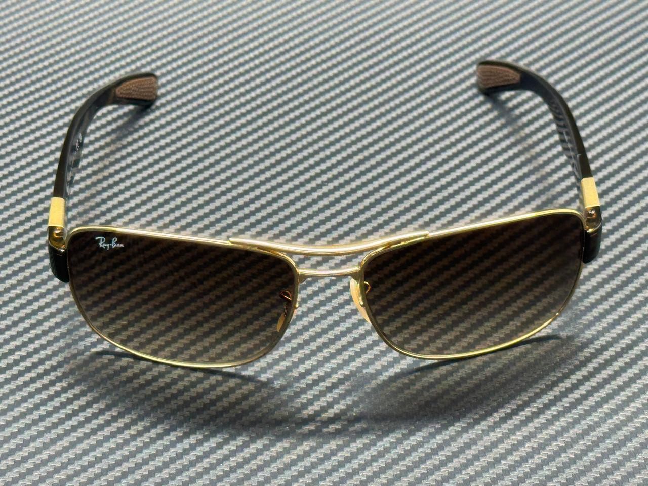 RAY BAN RB3522 001 13 Arista Gold Brown Gradient Men's 61 mm Sunglasses