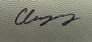 Christian Gonzalez Signed/Auto Gold Wilson 