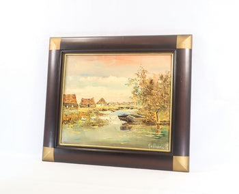 G. Den Hollander Original Oil Painting 