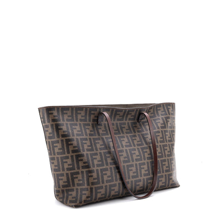 Fendi Roll Tote Zucca Coated Canvas Medium