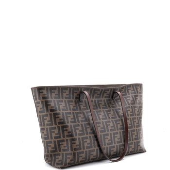 Fendi Roll Tote Zucca Coated Canvas Medium
