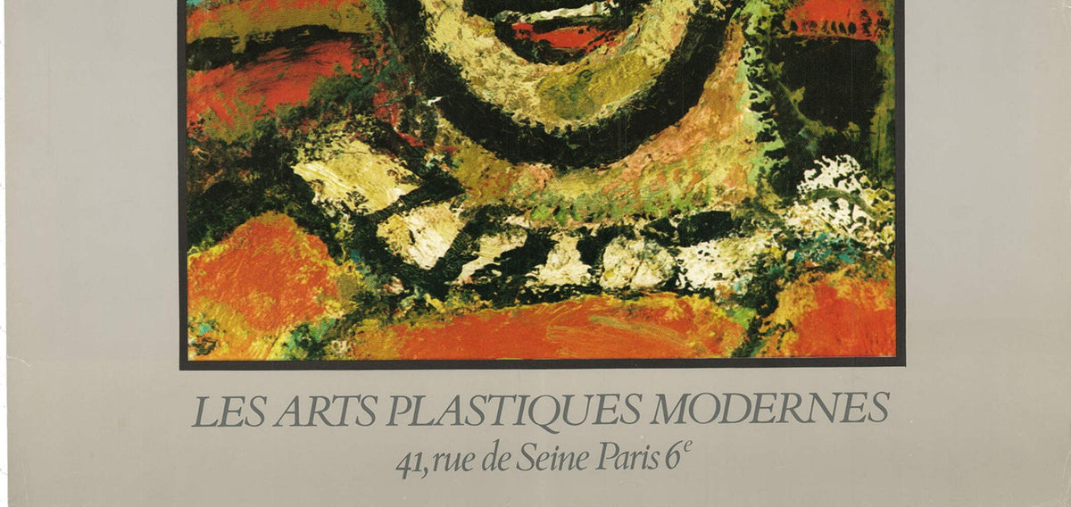 GEORGES ROUAULT Les Arts Plastiques Modernes 28" x 19" Offset Lithograph 1980 Mo