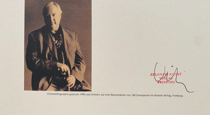 Dan Flavin Lithograph Coa Signed Op Numbered Pencil Stamp