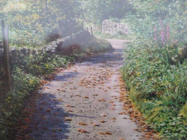 Keith Melling Signed Prints Summer Hillside & Toward Home Landscape Art