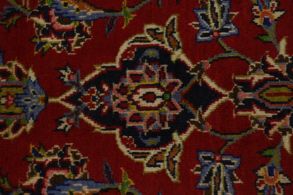 Vintage Traditional Signed Oriental Rug Handmade