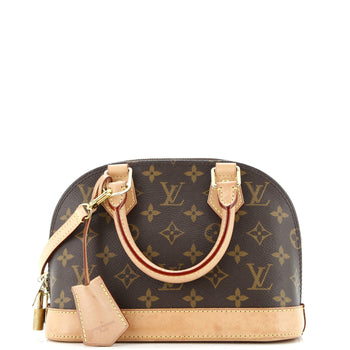 Louis Vuitton Alma Handbag Monogram Canvas Bb
