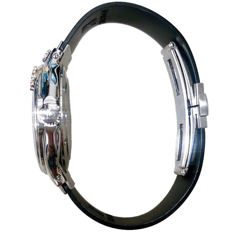 Hublot Mdm Flowers 1420Ame1 Lavender Ss/Rubber Strap Quartz