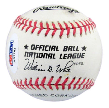 Willie Mays Hof Autographed Onl Baseball San