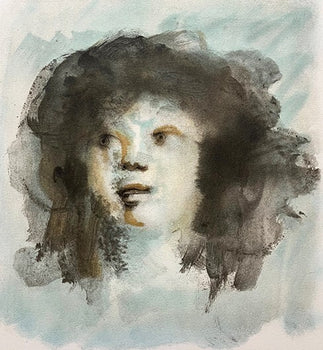 Leonor Fini Lithograph Tete Bleue Signed Ed.140/150 Framed Box Included