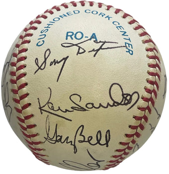 Bob Feller & Others Signed American League