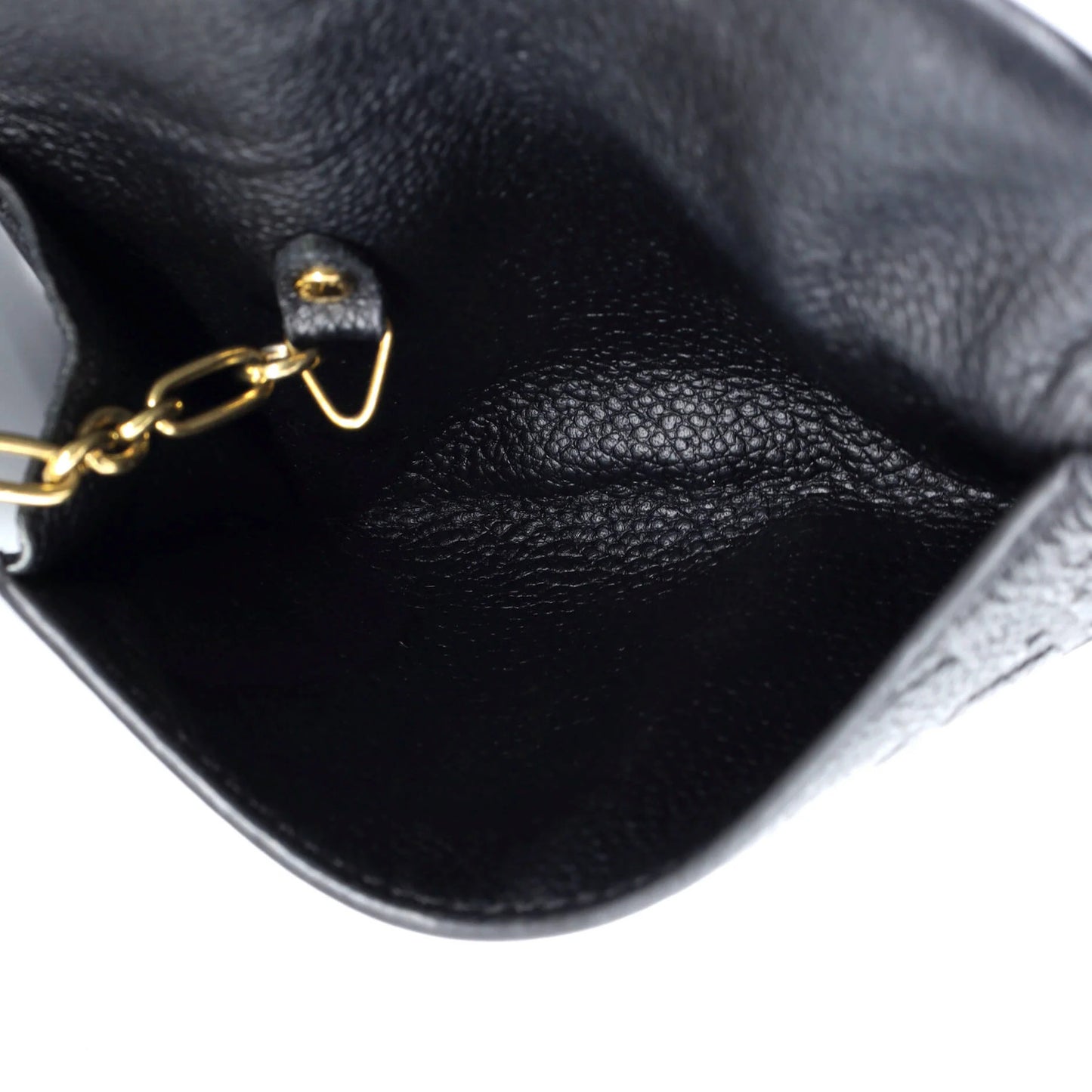 Louis Vuitton Key Pouch Monogram Empreinte Leather