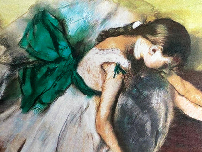 Edgar Degas Lithograph 1943 Coa Mourlot Published Signed Op