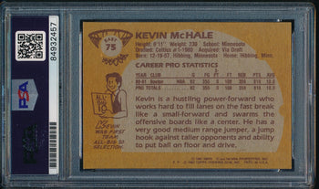 1981-82 Topps #75 Signed/Auto Kevin Mchale Hof Boston Celtics Psa/Dna 179538