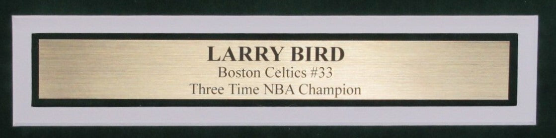Larry Bird Hof Signed/Auto 16X20 Photo Boston