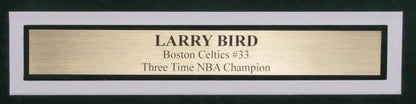 Larry Bird Hof Signed/Auto 16X20 Photo Boston