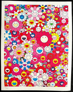 Takashi Murakami Lithograph Mori Art Museum Coa (Original Numbered Limited)