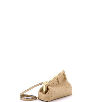 Fendi First Bag Ostrich Small