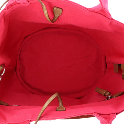 Prada Canapa Convertible Shopping Tote Canvas Medium