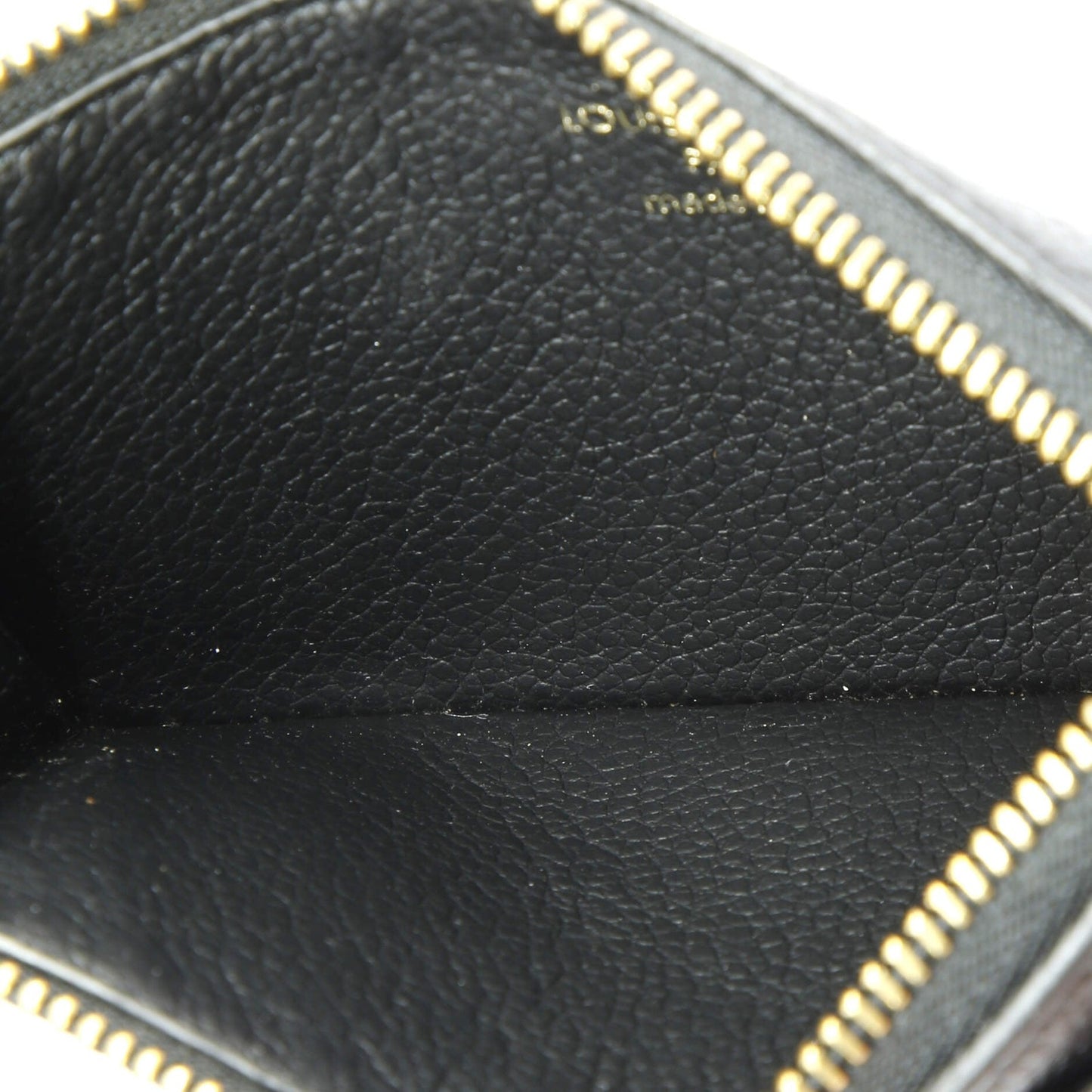 Louis Vuitton Zipped Card Holder Nm Monogram Empreinte Leather
