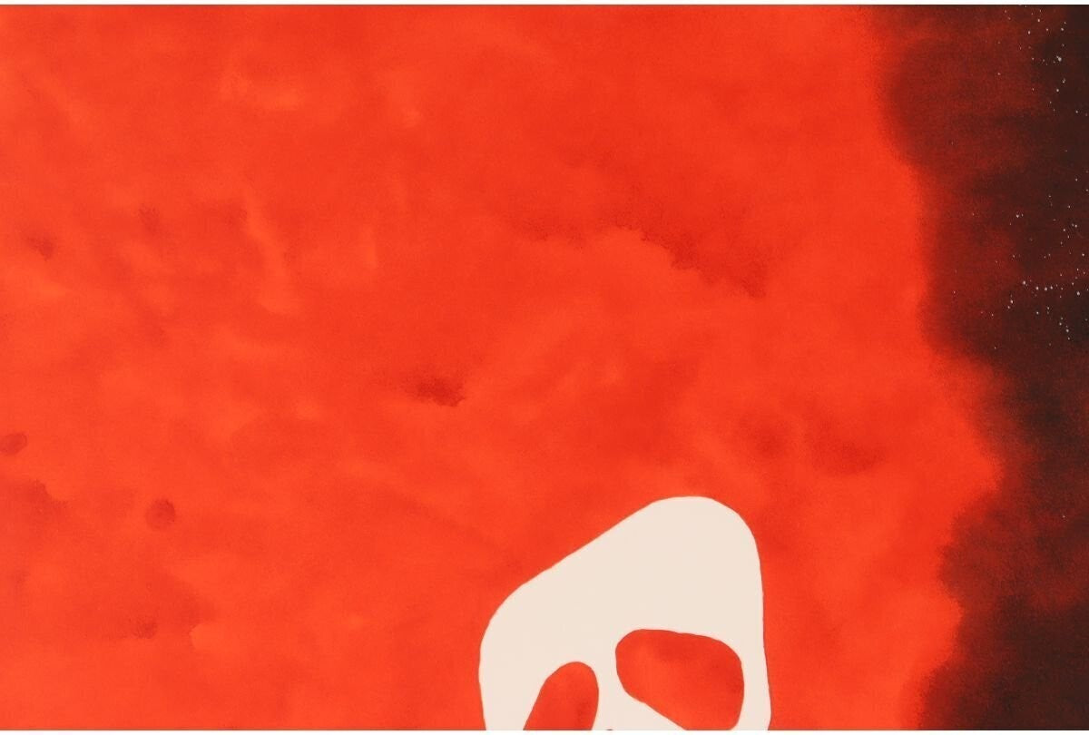 Queen Emeraldas Japanese Sf Anime Signed Original Silkscreen Print Framed