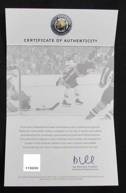 Bobby Orr Hof Signed 11X14 Photo 1968 All-Star