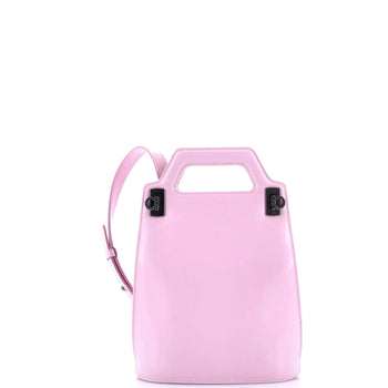 Salvatore Ferragamo Wanda Top Handle Shoulder Bag Leather Mini