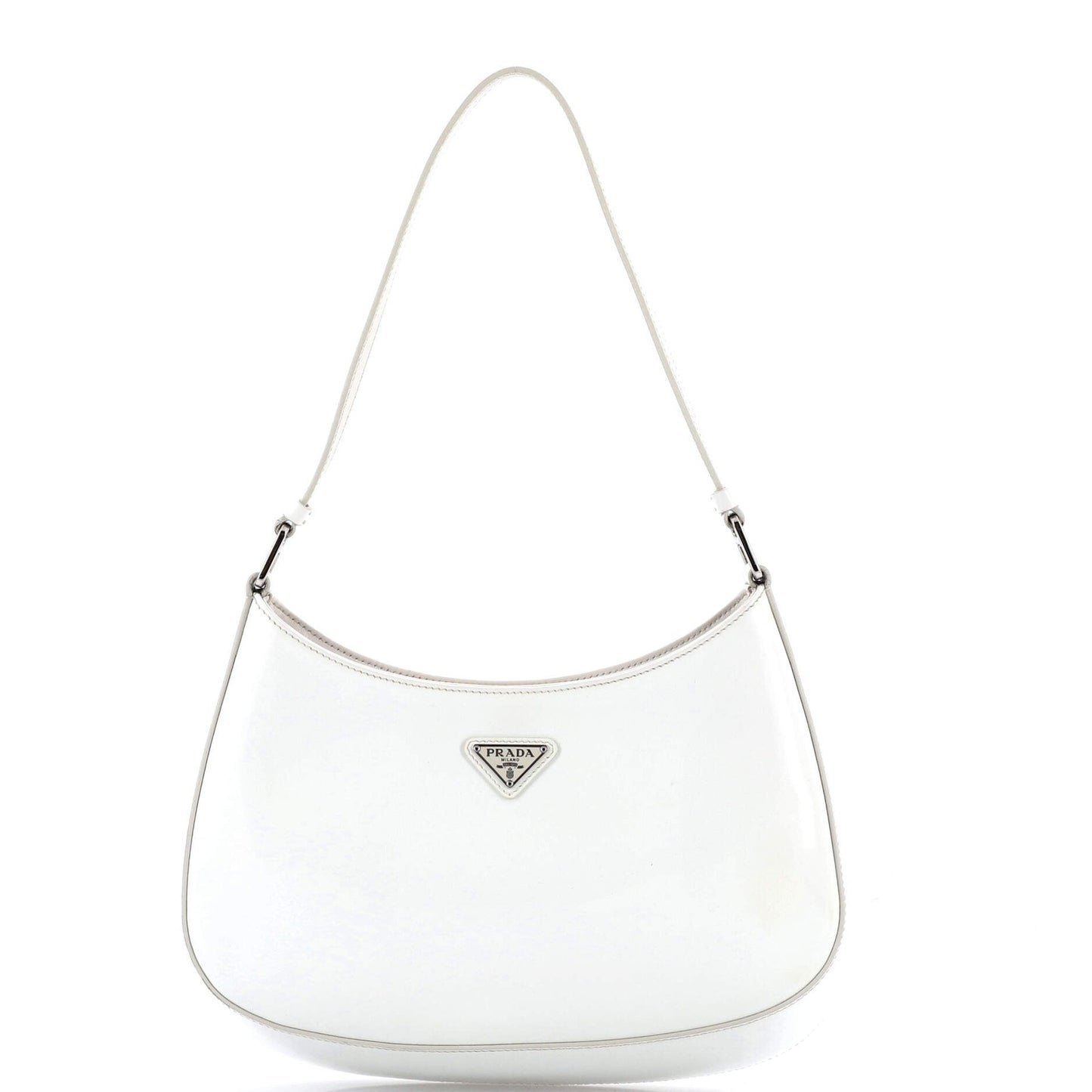 Prada Cleo Shoulder Bag Spazzolato Leather Medium