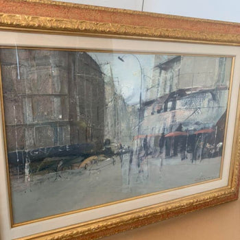 Jean-Claude Chesnay (French) Signed Original Painting Oil On Canvas Framed Paris