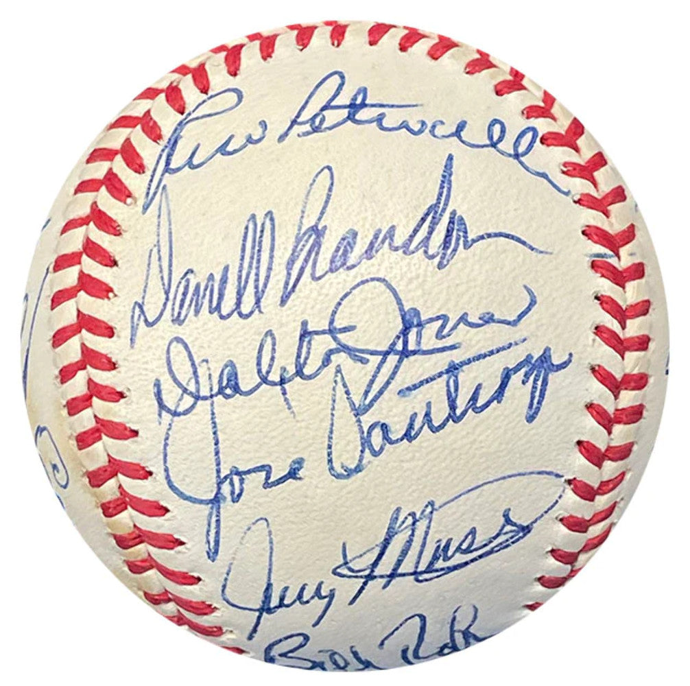 1967 Boston Red Sox Reunion Autographed Baseball (Psa Auto Graded 9)