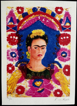 Frida Kahlo Lithograph 275Ex