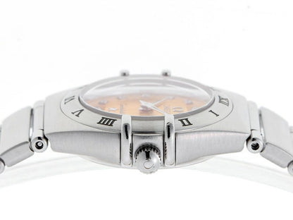 Omega Constellation Cindy Crawford 1564.65 12P Diamond Pink Quartz