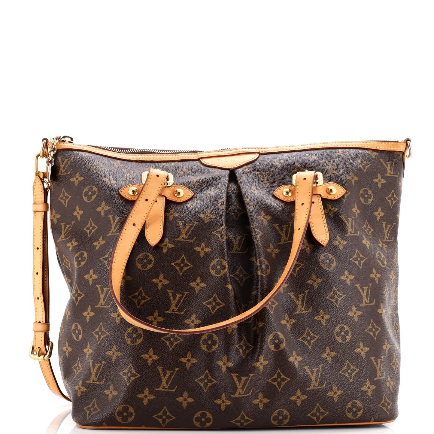 Louis Vuitton Palermo Handbag Monogram Canvas Gm