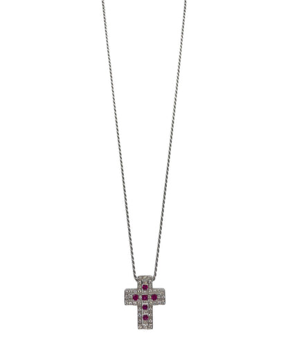 Damiani Belle Epoque Cross Necklace