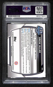 Drew Allar Penn State Signed/Auto 2022 Bowman U Chrome Card #59 Psa/Dna 193359