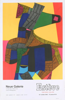 Maurice Esteve Papiers Colles 