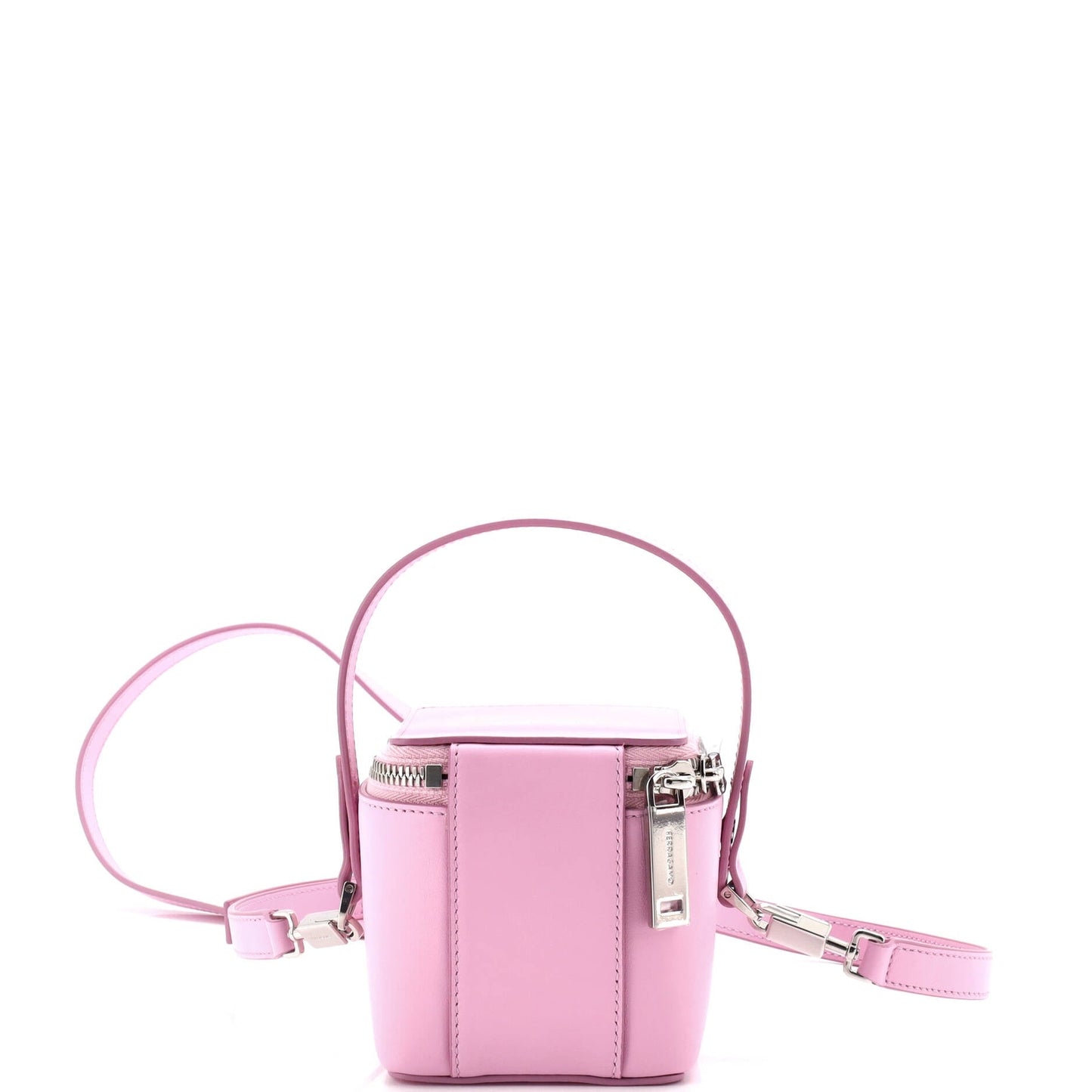 Salvatore Ferragamo Gancicni Top Handle Vanity Case Leather Micro