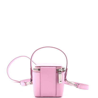 Salvatore Ferragamo Gancicni Top Handle Vanity Case Leather Micro