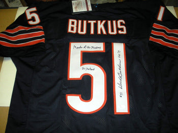 Dick Butkus Chicago Bears Hof 79,Monsters Of The