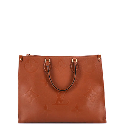 Louis Vuitton Onthego Tote Monogram Empreinte Giant Gm