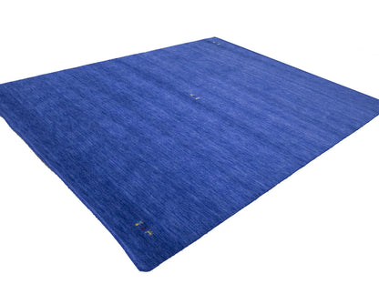 Royal Blue Pictorial Style 8X10 Gabbeh Modern Rug