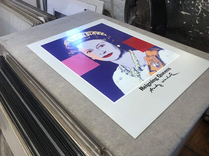 Andy Warhol Queen Elizabeth Ii Of England From Reigning Queens " Po