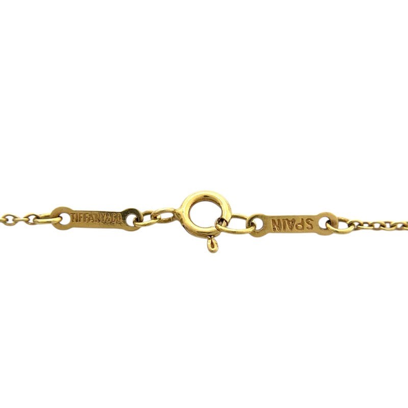 Tiffany & Co. Open Heart Necklace K18Yg