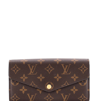 Louis Vuitton Sarah Wallet Nm Monogram Canvas