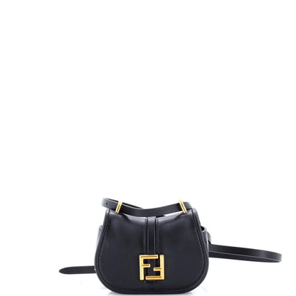 Fendi C'Mon Shoulder Bag Leather Nano