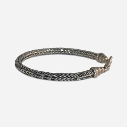 Sterling Silver Designer Style Fancy Woven