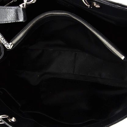 Chanel Grand Shopping Tote Quilted Caviar Xl