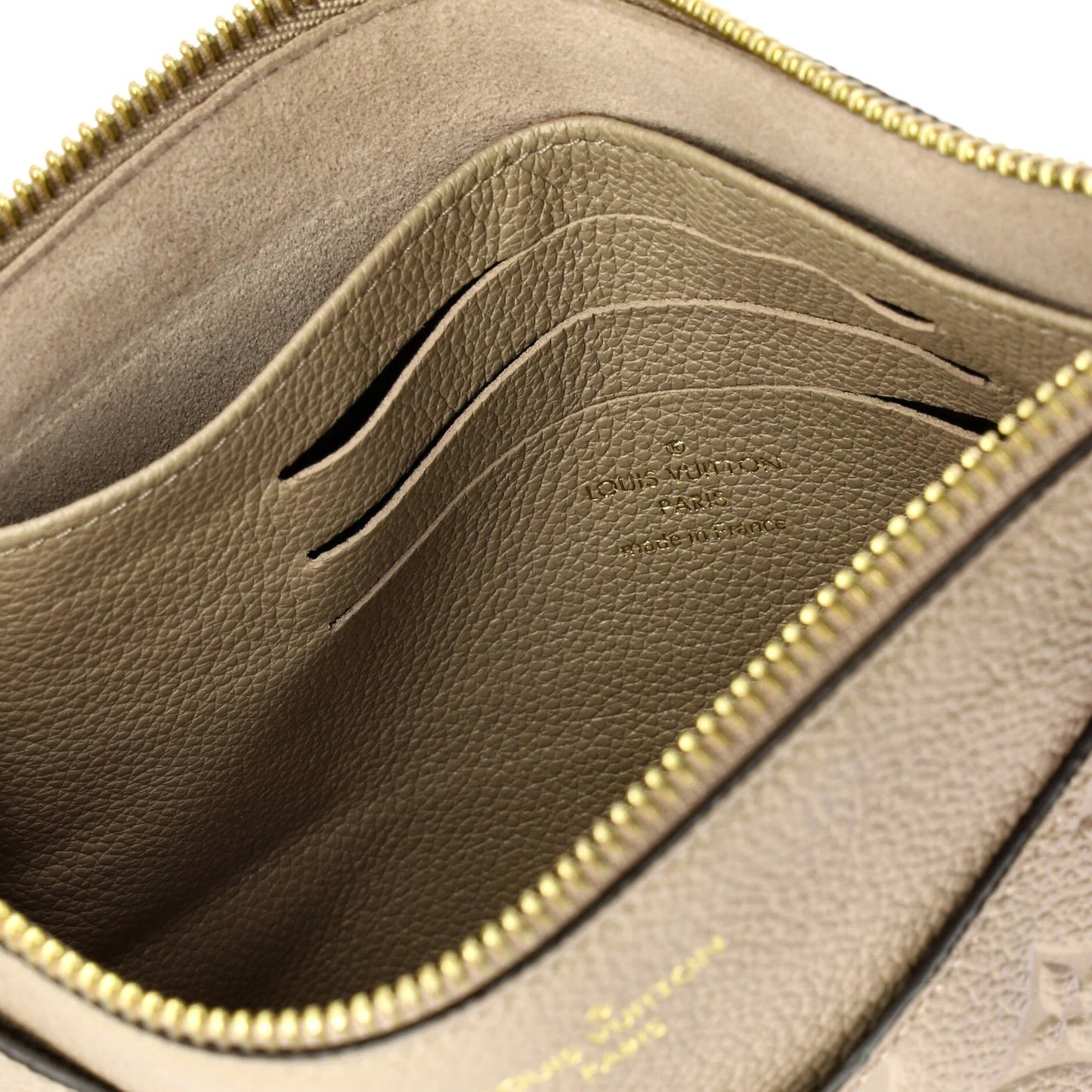 Louis Vuitton Pochette Melanie Monogram Empreinte Leather Mm