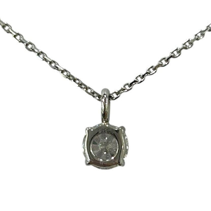 Diamond Necklace Pt900 With 0.85Ct Diamond