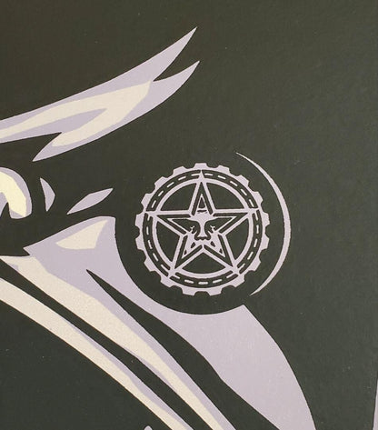 proof Shepard Fairey OBEY Joey Ramone artist signed 2005 pink silkscreen artist